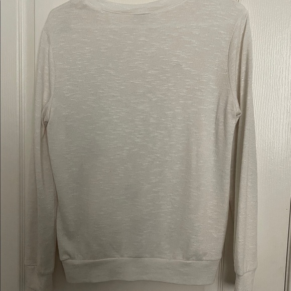 Joy to the World Holiday Sweater - Cream - Picture 4 of 4